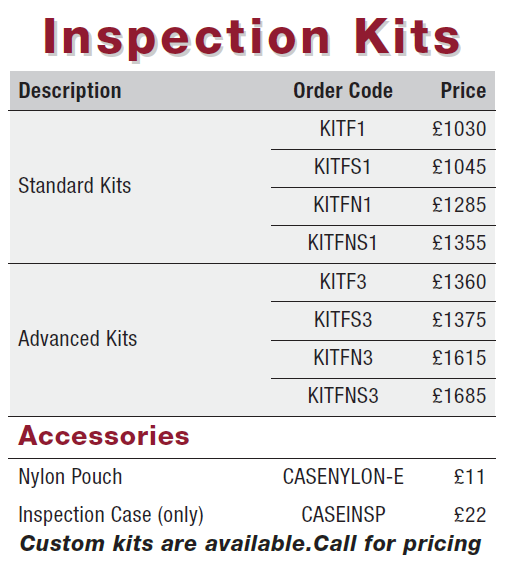 PosiTector Inspection kit Prices